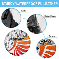 Germany Football 2024 Spare Tire Cover Trophy Wing Style - Wonder Print Shop