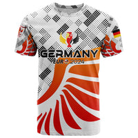 Personalized Germany Football 2024 T Shirt Trophy Wing Style - Wonder Print Shop