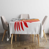 Germany Football 2024 Tablecloth Trophy Wing Style - Wonder Print Shop