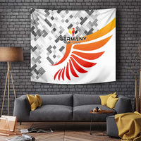 Germany Football 2024 Tapestry Trophy Wing Style - Wonder Print Shop