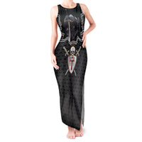 Personalised Knights Templar Warrior Skull Tank Maxi Dress - Wonder Print Shop