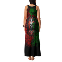 Skulls Aztec Warriors Family Matching Tank Maxi Dress and Hawaiian Shirt - Wonder Print Shop