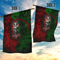 Skulls Aztec Warriors Garden Flag - Wonder Print Shop