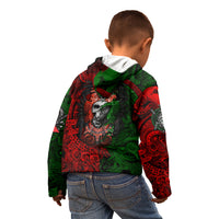 Skulls Aztec Warriors Kid Hoodie - Wonder Print Shop