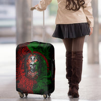 Skulls Aztec Warriors Luggage Cover - Wonder Print Shop