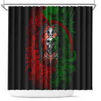 skulls-aztec-warriors-shower-curtain