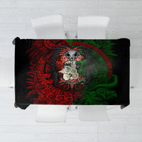 Skulls Aztec Warriors Tablecloth - Wonder Print Shop