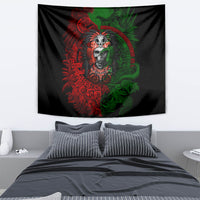 Skulls Aztec Warriors Tapestry - Wonder Print Shop