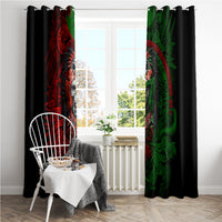 Skulls Aztec Warriors Window Curtain - Wonder Print Shop