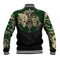 Aztec Warrior Skulls Baseball Jacket - Wonder Print Shop