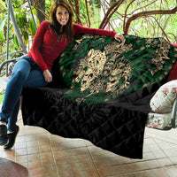 Aztec Warrior Skulls Quilt - Wonder Print Shop