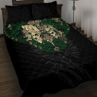 Aztec Warrior Skulls Quilt Bed Set - Wonder Print Shop