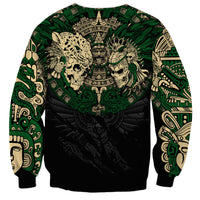 Aztec Warrior Skulls Sweatshirt - Wonder Print Shop