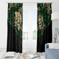 Aztec Warrior Skulls Window Curtain - Wonder Print Shop