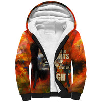 Reggae Legend Bob Sherpa Hoodie Retro Style - Wonder Print Shop