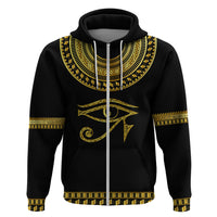 Eyes Of Horus Zip Hoodie Egyptian Art - Wonder Print Shop