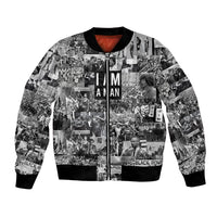 Black Power Bomber Jacket African American Culture - Wonder Print Shop