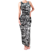 Black Power Family Matching Tank Maxi Dress and Hawaiian Shirt African American Culture - Wonder Print Shop
