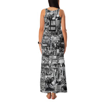 Black Power Family Matching Tank Maxi Dress and Hawaiian Shirt African American Culture - Wonder Print Shop