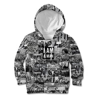 Black Power Kid Hoodie African American Culture - Wonder Print Shop