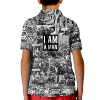 Black Power Kid Polo Shirt African American Culture - Wonder Print Shop