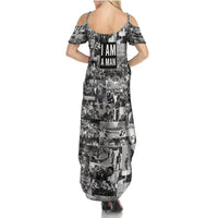 Black Power Summer Maxi Dress African American Culture - Wonder Print Shop