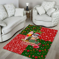 Hawaii Christmas Area Rug Mele Kalikimaka Kanaka Maoli - Wonder Print Shop