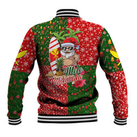 Hawaii Christmas Baseball Jacket Mele Kalikimaka Kanaka Maoli - Wonder Print Shop