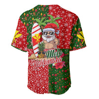 Hawaii Christmas Baseball Jersey Mele Kalikimaka Kanaka Maoli - Wonder Print Shop