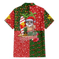 Hawaii Christmas Family Matching Mermaid Dress and Hawaiian Shirt Mele Kalikimaka Kanaka Maoli - Wonder Print Shop
