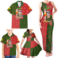 Hawaii Christmas Family Matching Tank Maxi Dress and Hawaiian Shirt Mele Kalikimaka Kanaka Maoli - Wonder Print Shop
