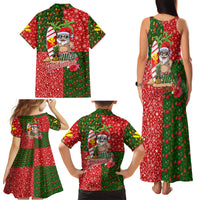 Hawaii Christmas Family Matching Tank Maxi Dress and Hawaiian Shirt Mele Kalikimaka Kanaka Maoli - Wonder Print Shop