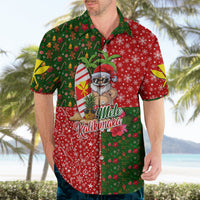 Hawaii Christmas Hawaiian Shirt Mele Kalikimaka Kanaka Maoli - Wonder Print Shop