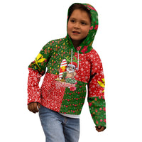 Hawaii Christmas Kid Hoodie Mele Kalikimaka Kanaka Maoli - Wonder Print Shop