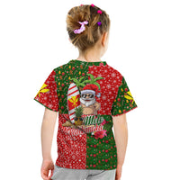 Hawaii Christmas Kid T Shirt Mele Kalikimaka Kanaka Maoli - Wonder Print Shop