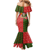 Hawaii Christmas Mermaid Dress Mele Kalikimaka Kanaka Maoli - Wonder Print Shop