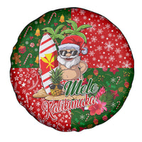 Hawaii Christmas Spare Tire Cover Mele Kalikimaka Kanaka Maoli - Wonder Print Shop