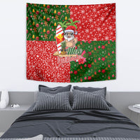 Hawaii Christmas Tapestry Mele Kalikimaka Kanaka Maoli - Wonder Print Shop