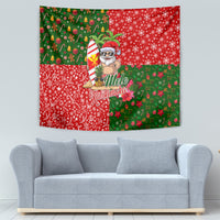 Hawaii Christmas Tapestry Mele Kalikimaka Kanaka Maoli - Wonder Print Shop