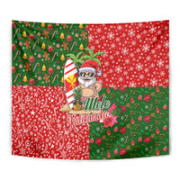 Hawaii Christmas Tapestry Mele Kalikimaka Kanaka Maoli - Wonder Print Shop