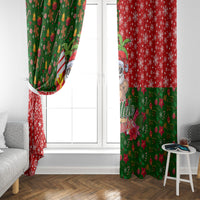 Hawaii Christmas Window Curtain Mele Kalikimaka Kanaka Maoli - Wonder Print Shop
