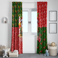 Hawaii Christmas Window Curtain Mele Kalikimaka Kanaka Maoli - Wonder Print Shop