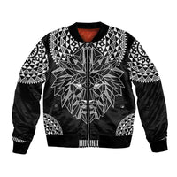 Geometric Head Lion Bomber Jacket - Wonder Print Shop