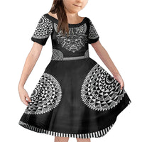 Geometric Head Lion Family Matching Mermaid Dress and Hawaiian Shirt - Wonder Print Shop