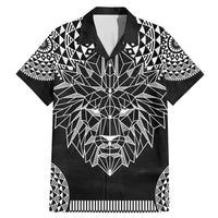 Geometric Head Lion Family Matching Mermaid Dress and Hawaiian Shirt - Wonder Print Shop