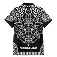 Geometric Head Lion Family Matching Mermaid Dress and Hawaiian Shirt - Wonder Print Shop