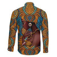 Personalized Black Girl Flora Family Matching Short Sleeve Bodycon Dress and Hawaiian Shirt African Women - Wonder Print Shop