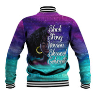 Black Strong Women Blessed Educated Baseball Jacket African Girl - Wonder Print Shop