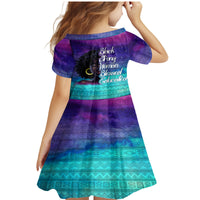 Black Strong Women Blessed Educated Family Matching Mermaid Dress and Hawaiian Shirt African Girl - Wonder Print Shop