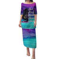 Black Strong Women Blessed Educated Puletasi African Girl - Wonder Print Shop